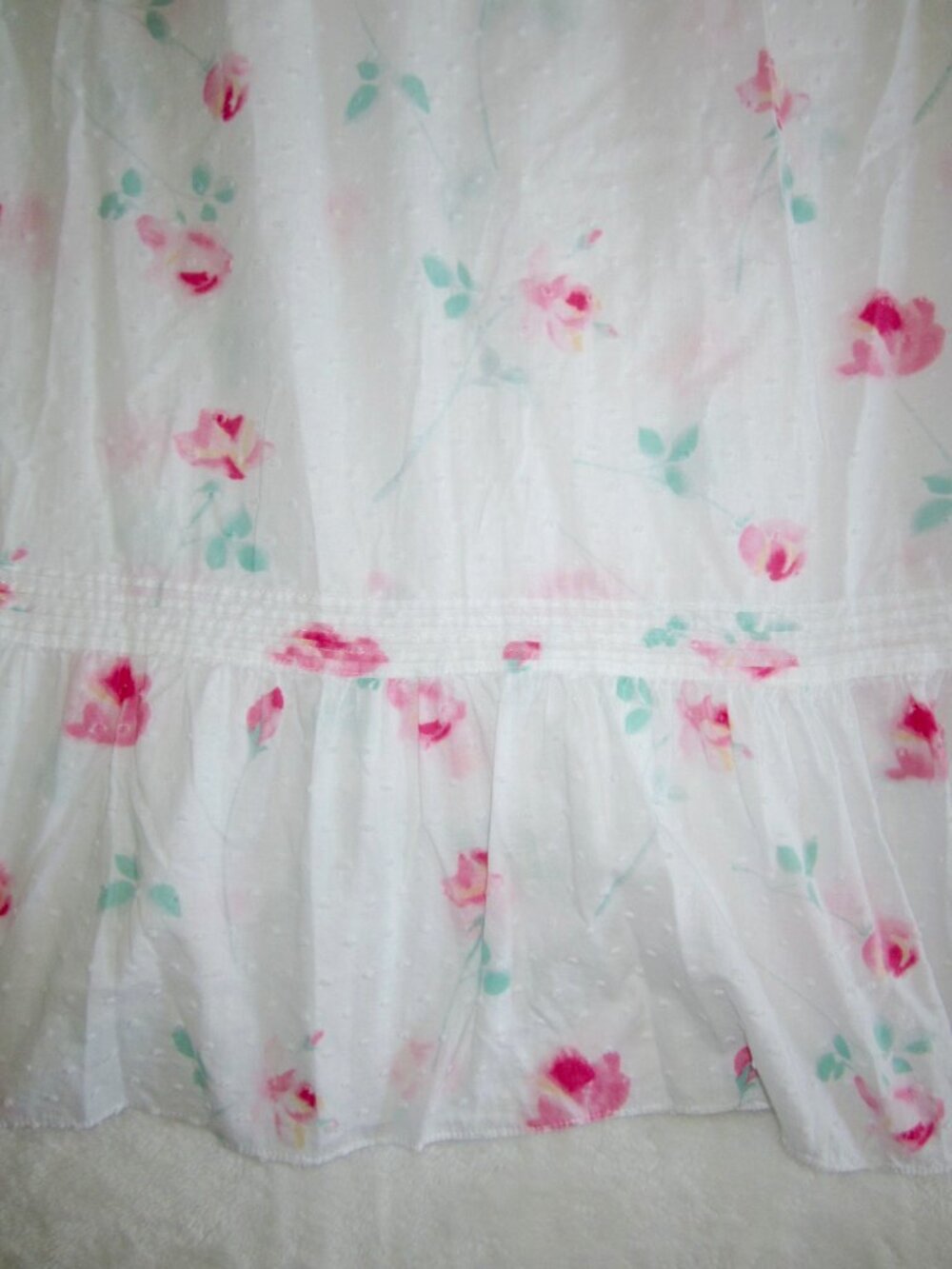 EILEEN WEST Sleeveless Cotton Nightgown Women's XS - Picture 8 of 12
